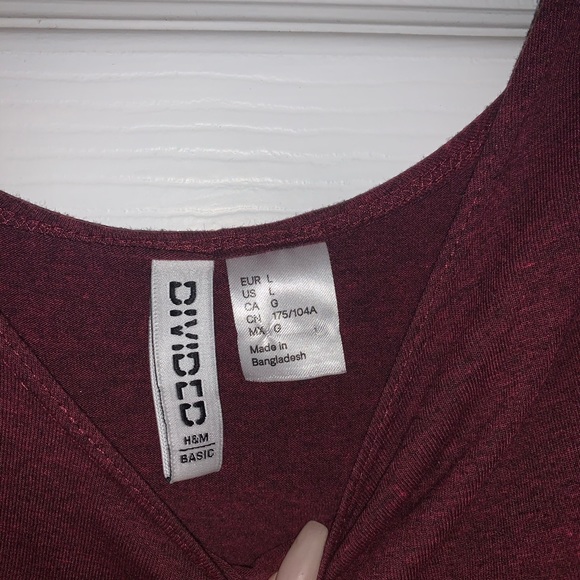 Casual Maroon Dress - Picture 3 of 3